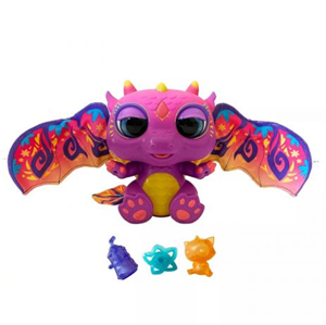 عروسک رباتیک بیبی دراگون مودوینگز FurReal مدل FurReal Moodwings Baby Dragon Interactive Pet-اسباب بازی